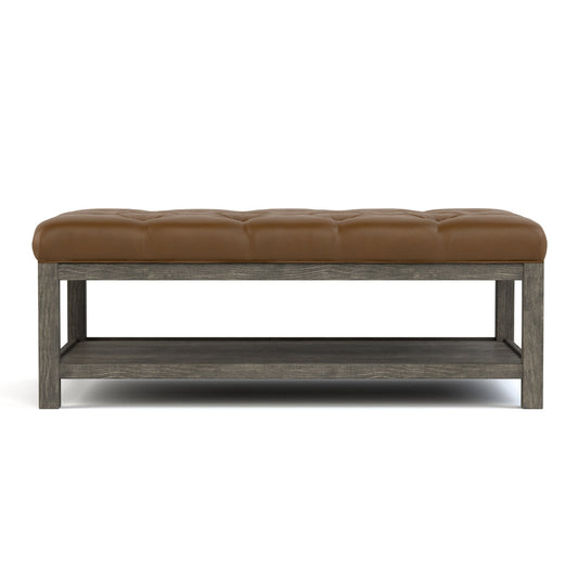 Origins Tufted Diamond Cocktail Ottoman - Stickley Furniture | Mattress