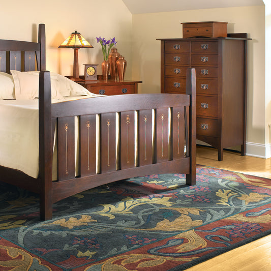 English Garden Rug - Stickley Furniture | Mattress