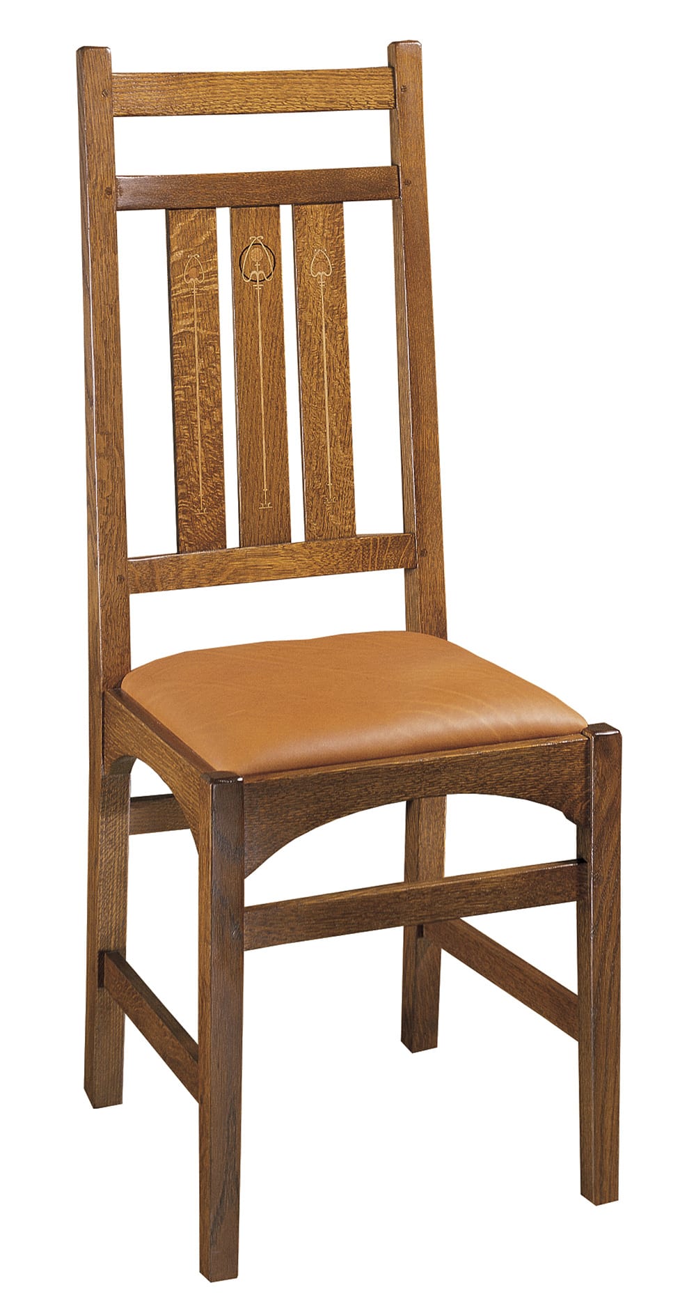 Harvey Ellis Side Chair, with Inlay - Stickley Furniture | Mattress