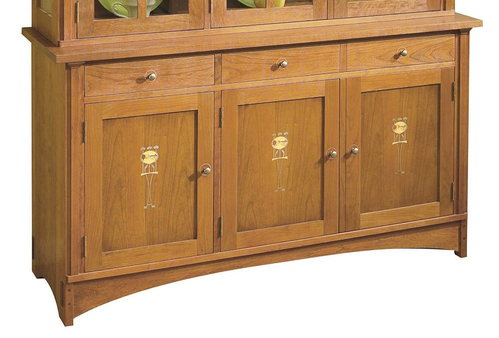 【Henley Community】バトラートレー / ギャラリートレー58cm Harvey Ellis Three-Door Buffet – Stickley