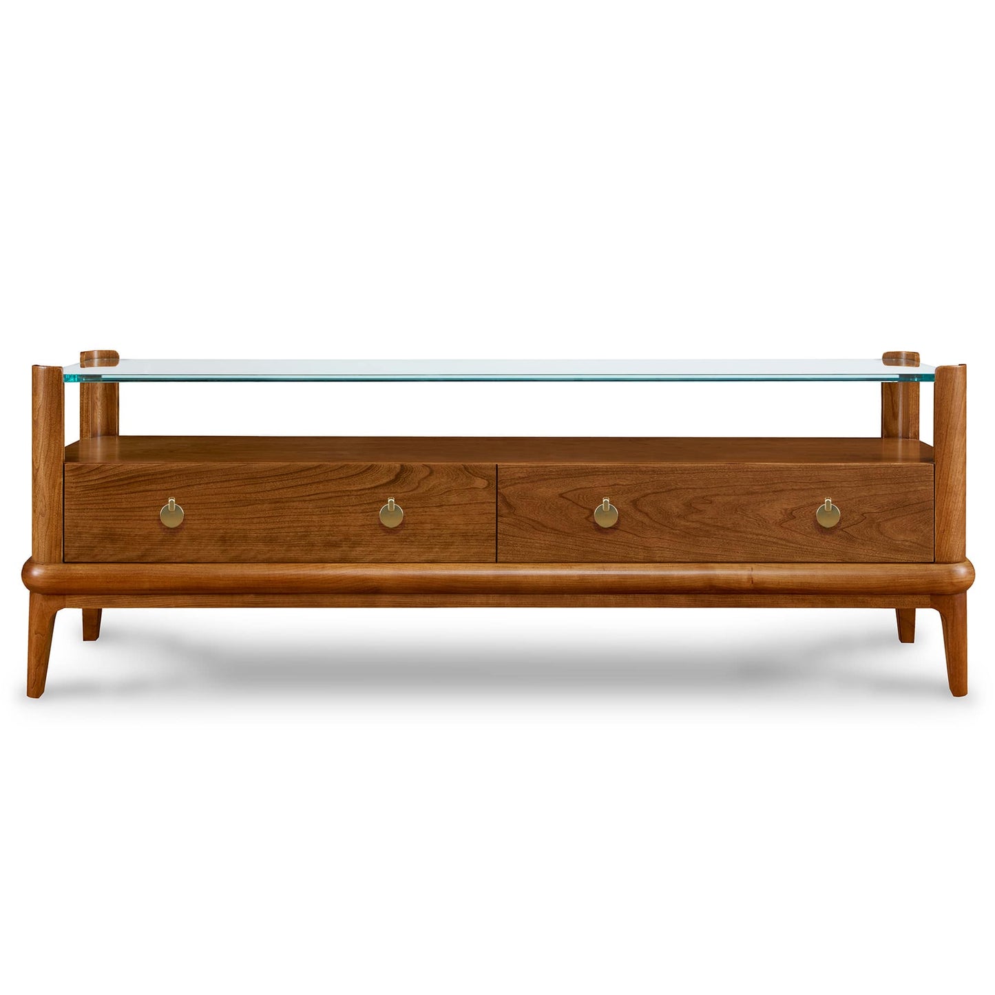 Martine Glass-Top Cocktail Table - Stickley Furniture | Mattress