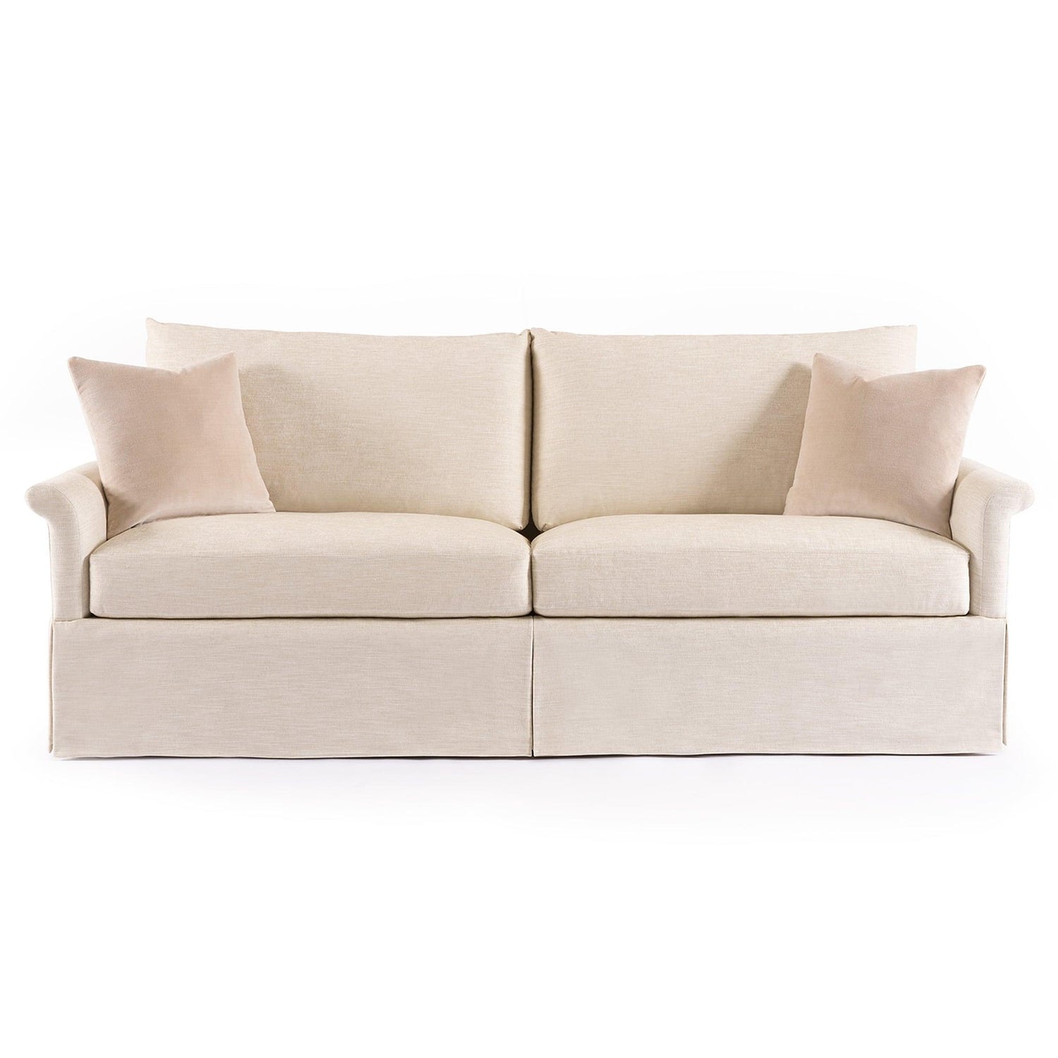 Martine Skirted Pillowback Sofa - Stickley Brand