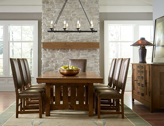Grande Trestle Table - Stickley Furniture | Mattress