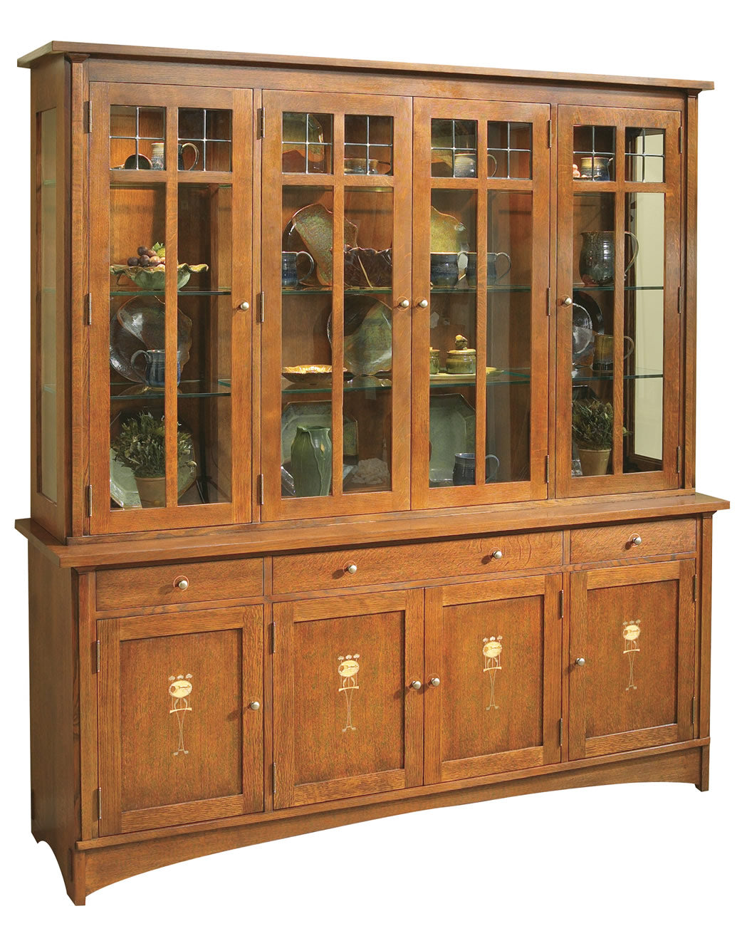 Harvey Ellis Four-Door China Top - Stickley Furniture | Mattress