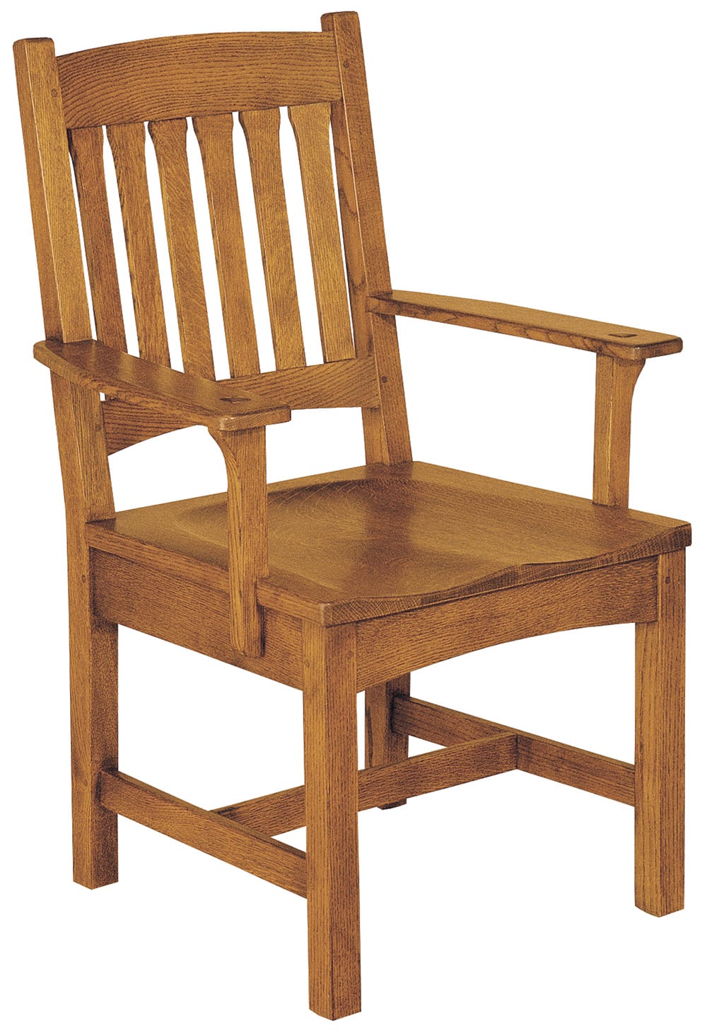 Cottage Arm Chair Wood – Stickley