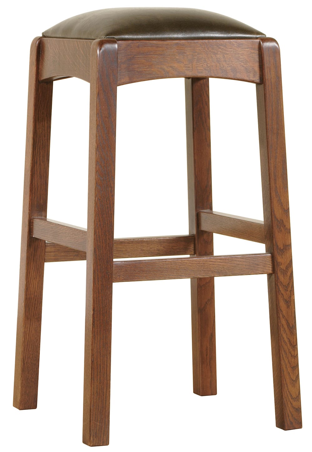 Backless Stool – Stickley - Main Image