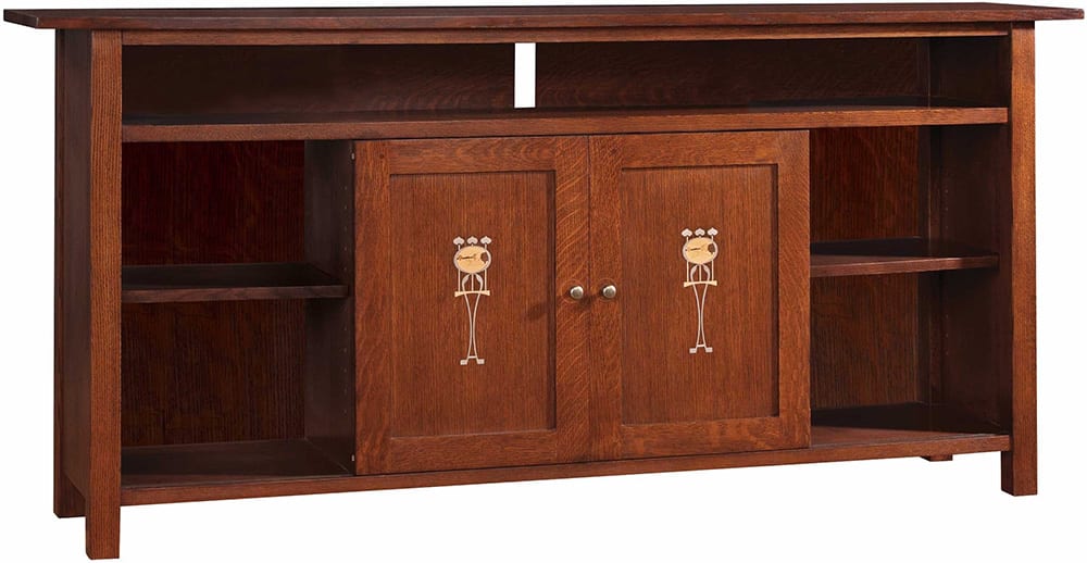 Harvey Ellis Entertainment Console - Stickley Furniture | Mattress