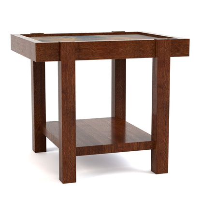 Durant Inset Copper Side Table - Stickley Furniture | Mattress