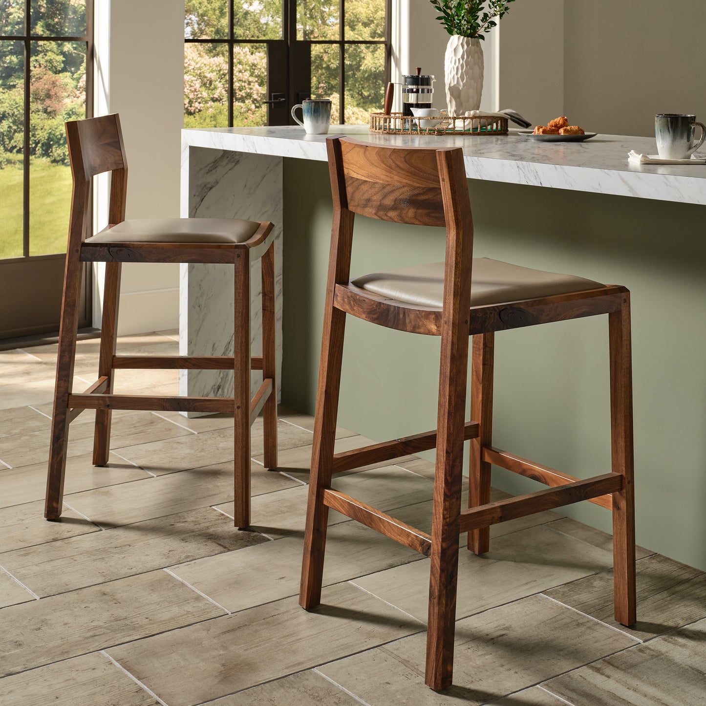 Saranac Bar Stool - Stickley Furniture | Mattress