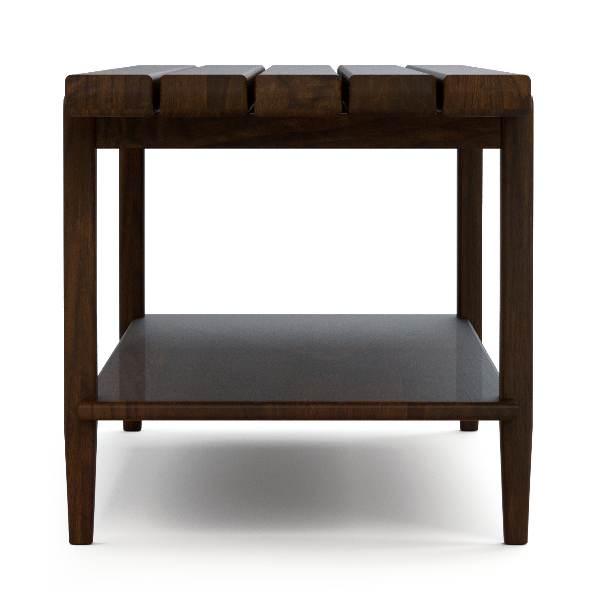 Hudson Valley Slatted Bench – Stickley