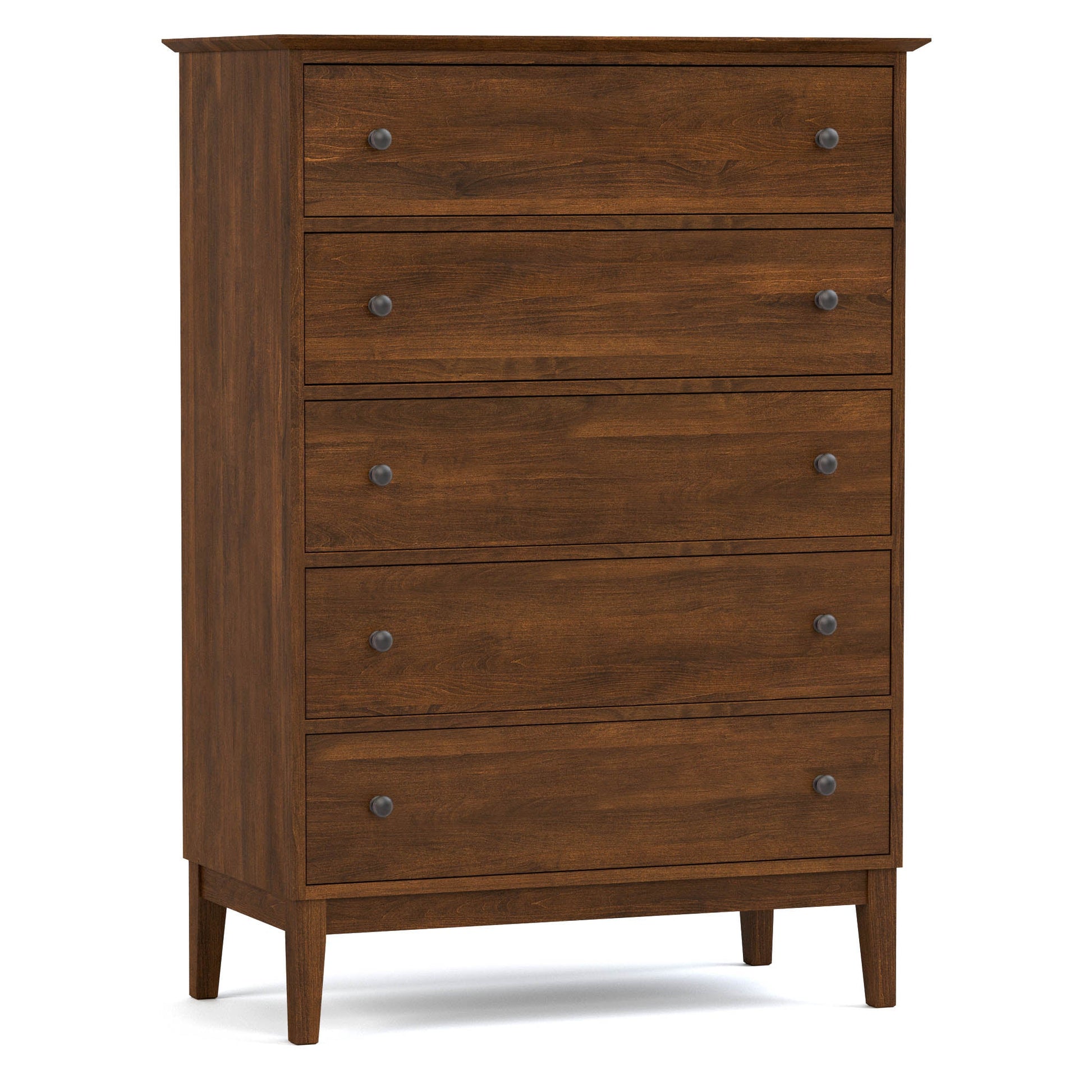 Gable Road Tall Chest - 807 Harvest / 02 Bronze Knob Gable Road Tall Chest - 807 Harvest / 02 Bronze Knob