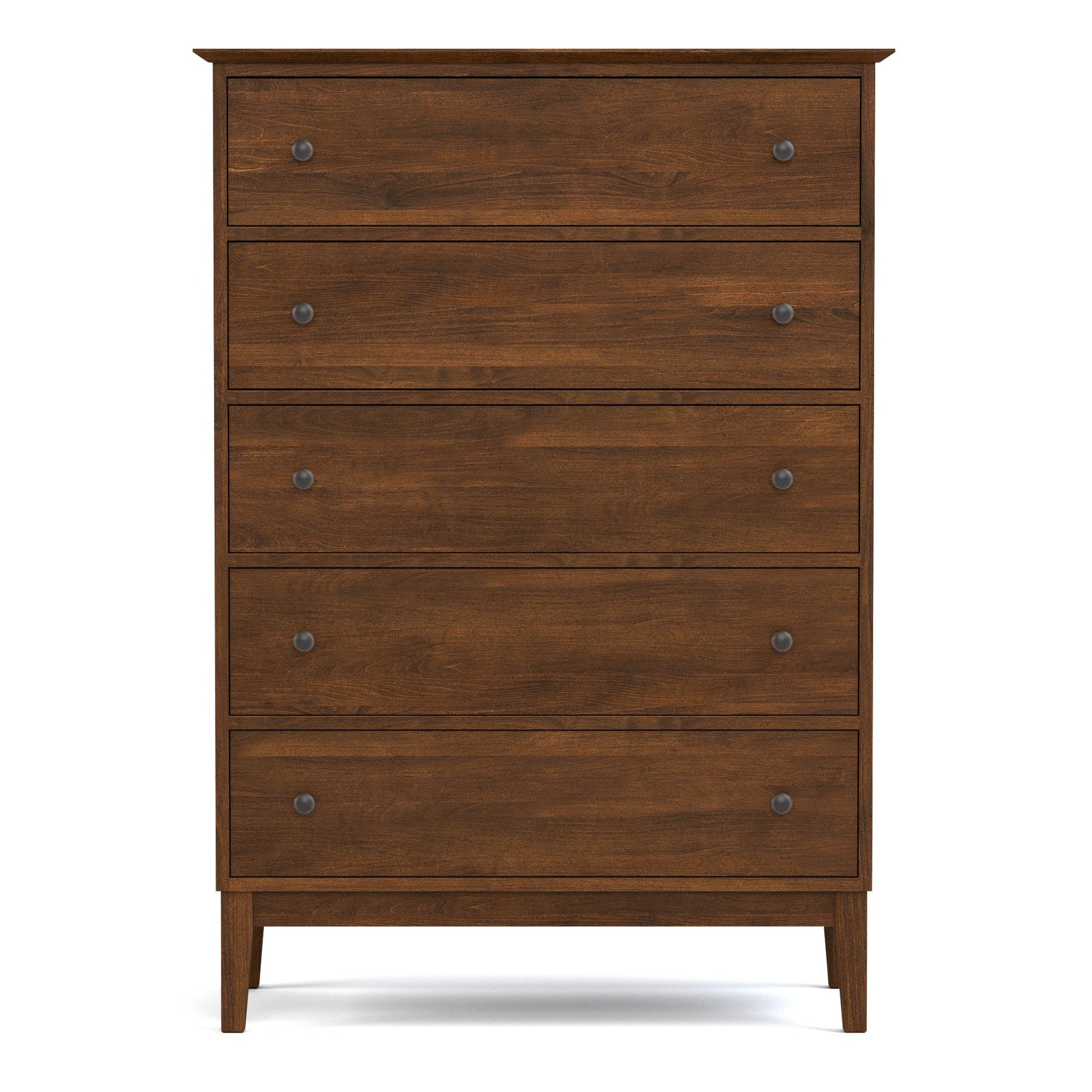 Gable Road Tall Chest - 807 Harvest / 02 Bronze Knob Gable Road Tall Chest - 807 Harvest / 02 Bronze Knob