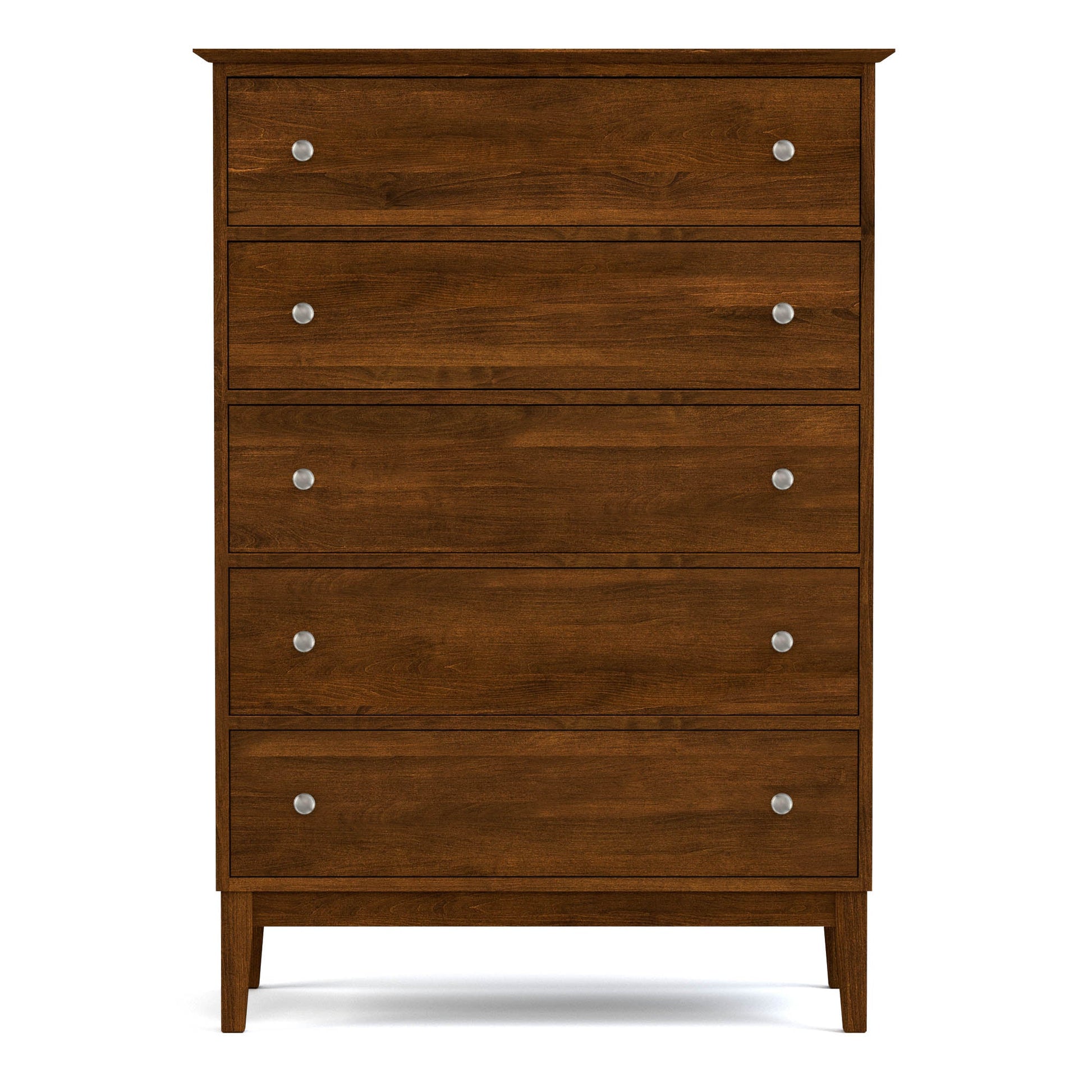 Gable Road Tall Chest - 810 Swan / 03 Nickel Knob Gable Road Tall Chest - 810 Swan / 03 Nickel Knob