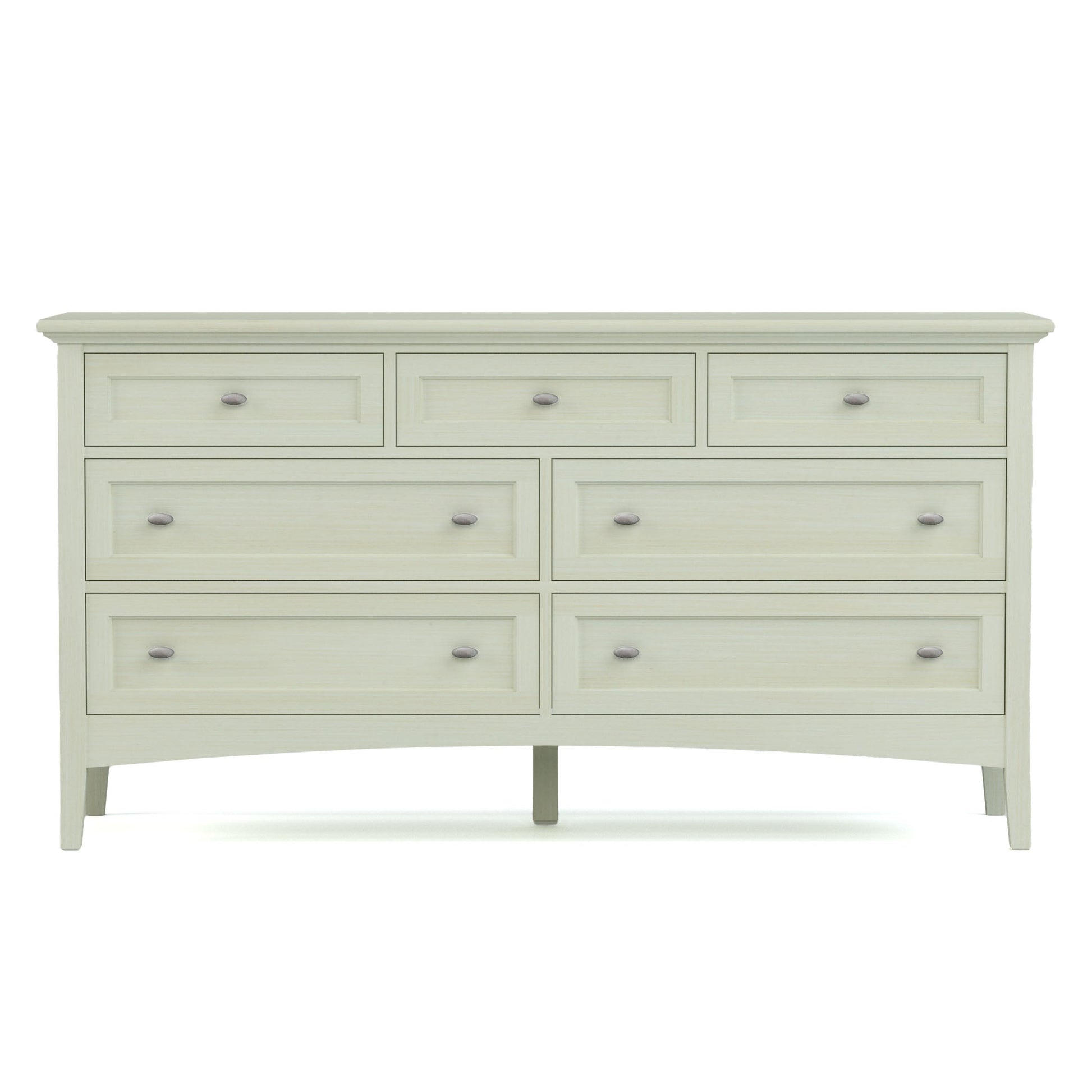 Revere Seven-Drawer Dresser - 800 Clay / 08 Bronze Oval Knob Revere Seven-Drawer Dresser - 800 Clay / 08 Bronze Oval Knob