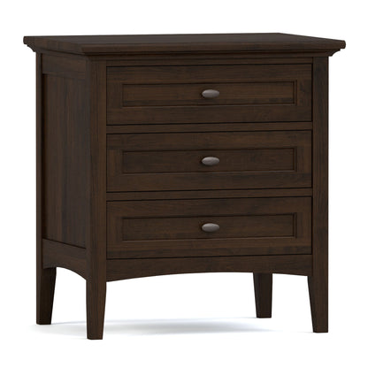 Revere Three-Drawer Nightstand - Stickley Furniture | Mattress