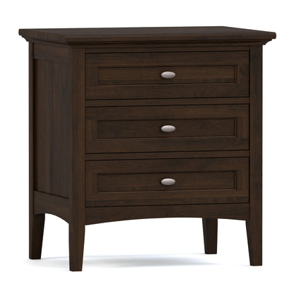 Revere Three-Drawer Nightstand - Stickley Furniture | Mattress