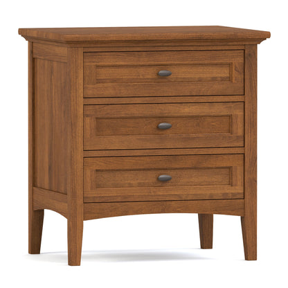 Revere Three-Drawer Nightstand - Stickley Furniture | Mattress
