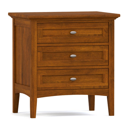 Revere Three-Drawer Nightstand - Stickley Furniture | Mattress