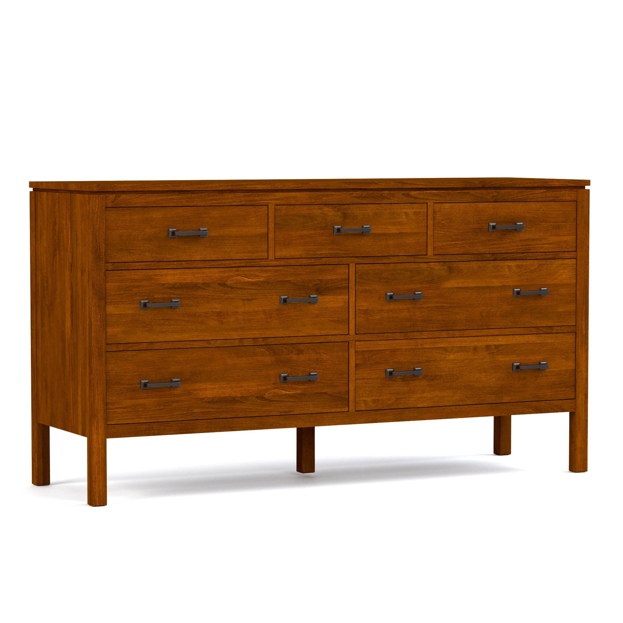 イデー　WAVE TALL CHEST Maple Dwyer Seven-Drawer Dresser – Stickley