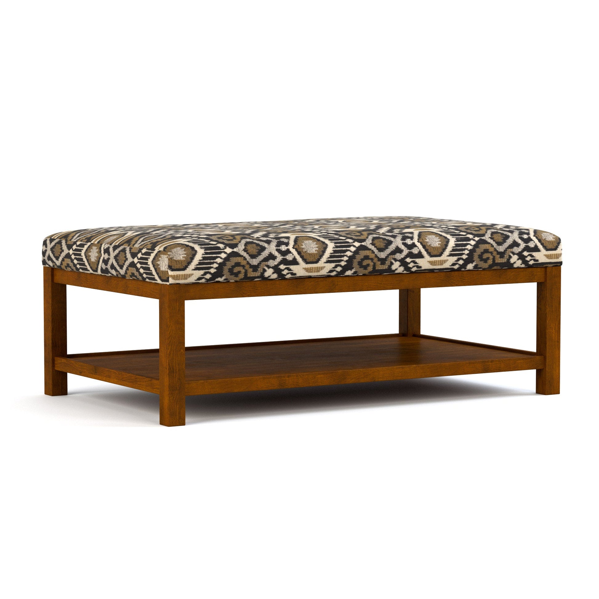 Origins Smooth Cocktail Ottoman - Stickley Furniture | Mattress