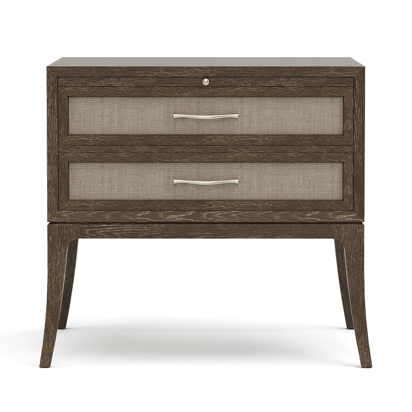 Maidstone Nightstand with Woven Jute in 202 Pier finish