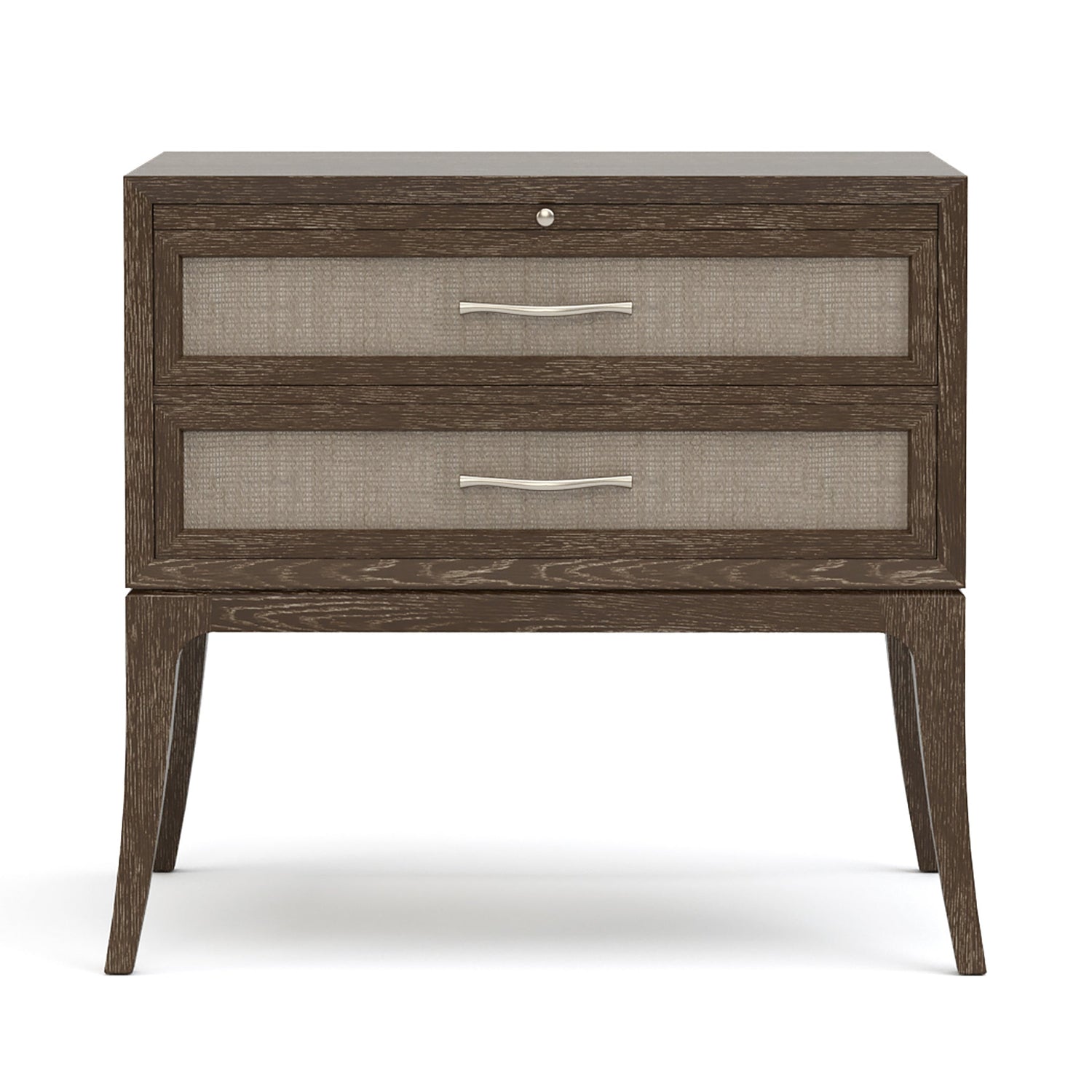Maidstone Nightstand with Woven Jute in 202 Pier finish
