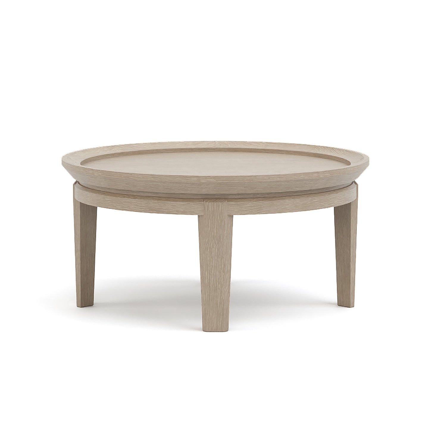 Maidstone 28-inch Round Cocktail Table in 201 Sandbank finish