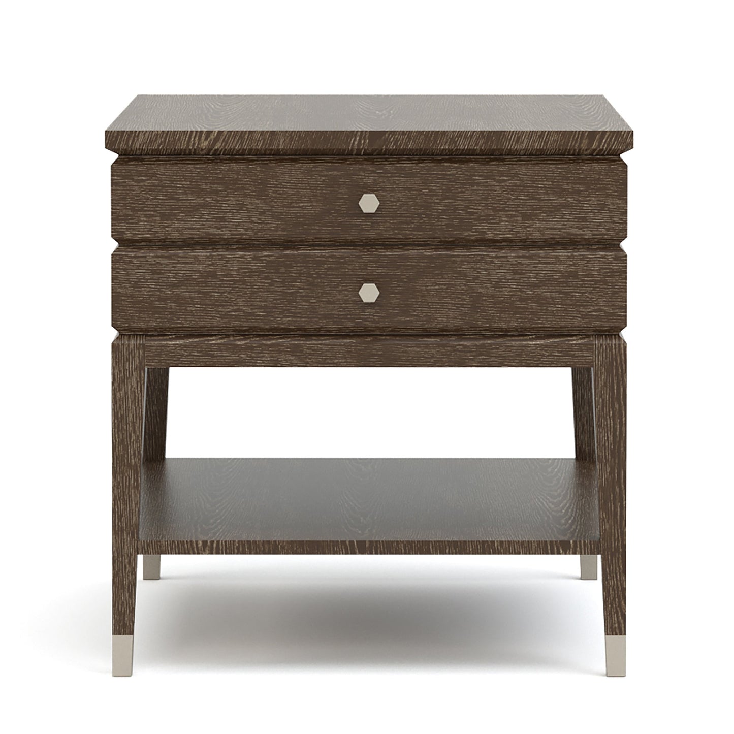 Maidstone Two-Drawer Side Table in 202 Pier finish