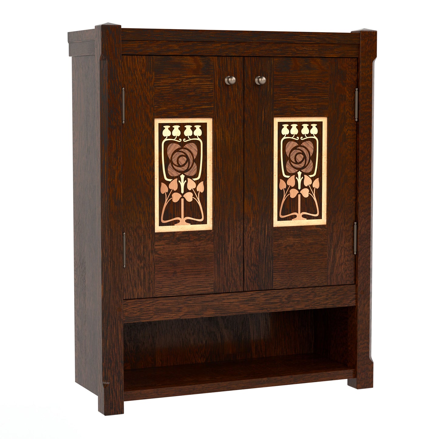 Mission Rose Wall Cabinet - Stickley Furniture | Mattress