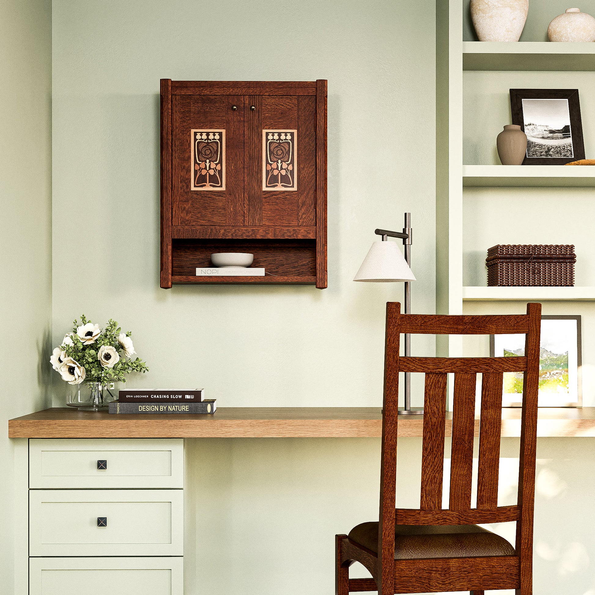 Mission Rose Wall Cabinet - Stickley Furniture | Mattress