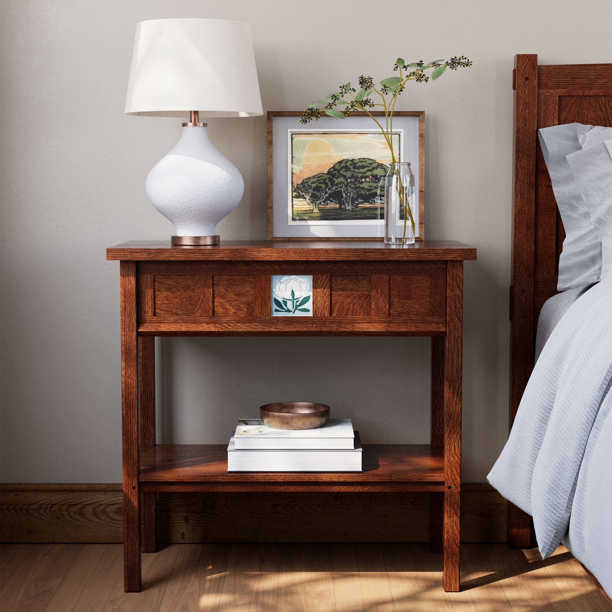 Floral Tile Console AUTHORIZATION CODE – Stickley