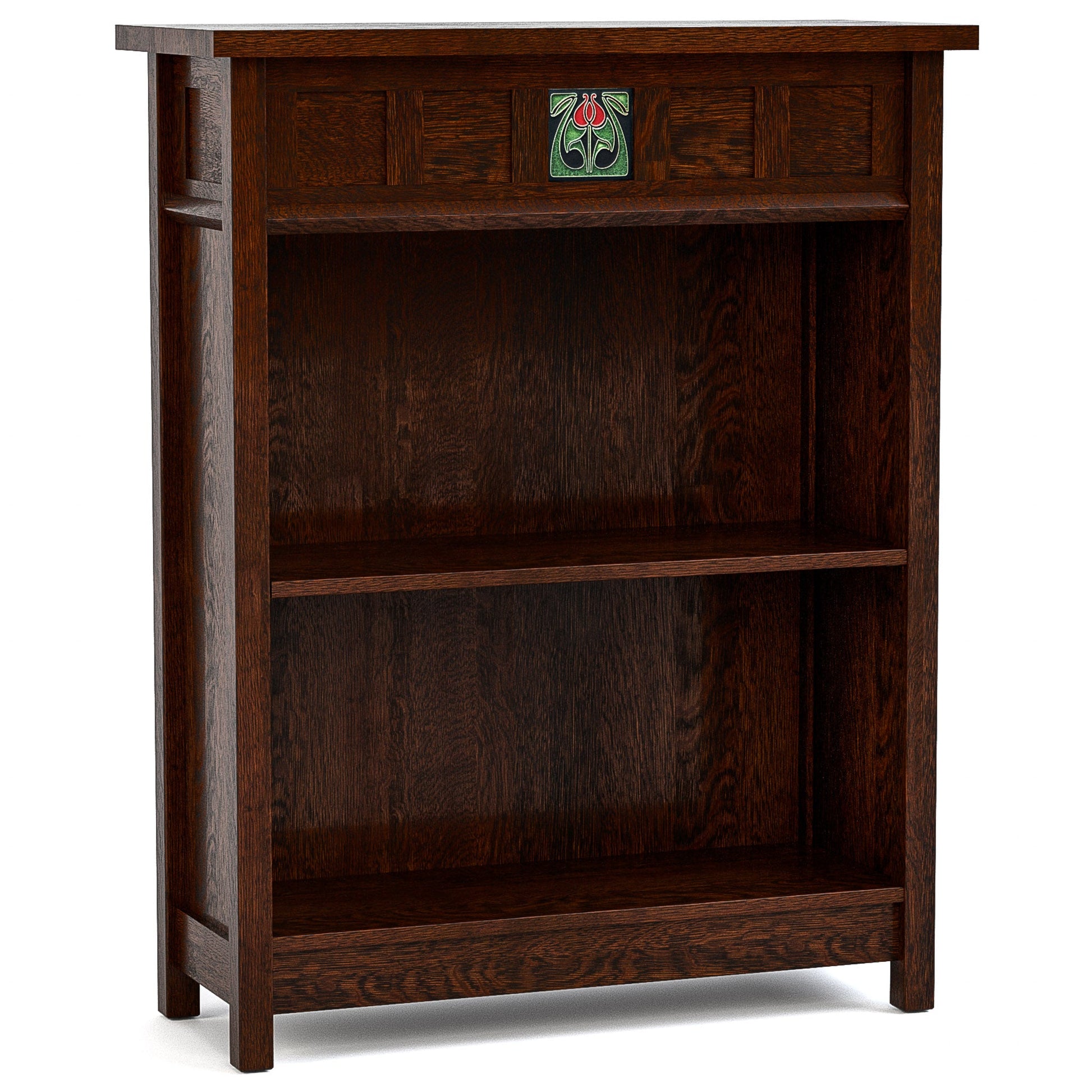 Floral Tile Bookcase