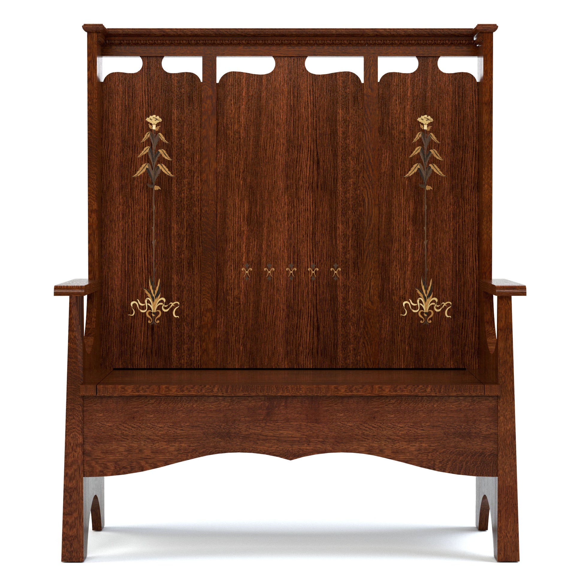 125th Anniversary Fireside Bench - Stickley Furniture | Mattress