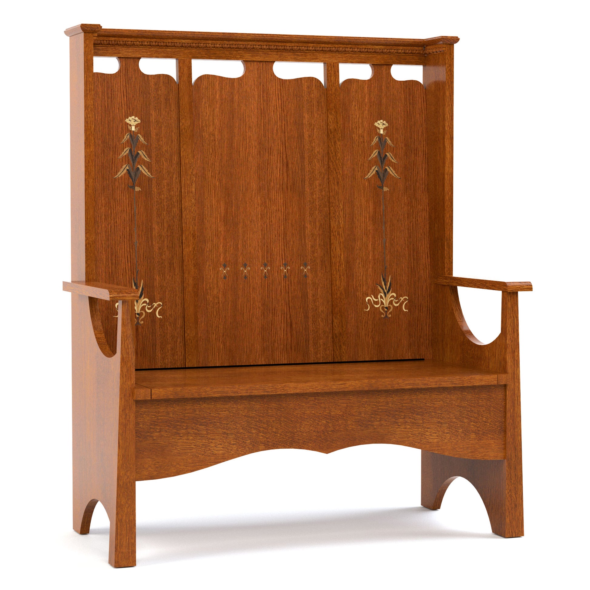 125th Anniversary Fireside Bench - Stickley Furniture | Mattress