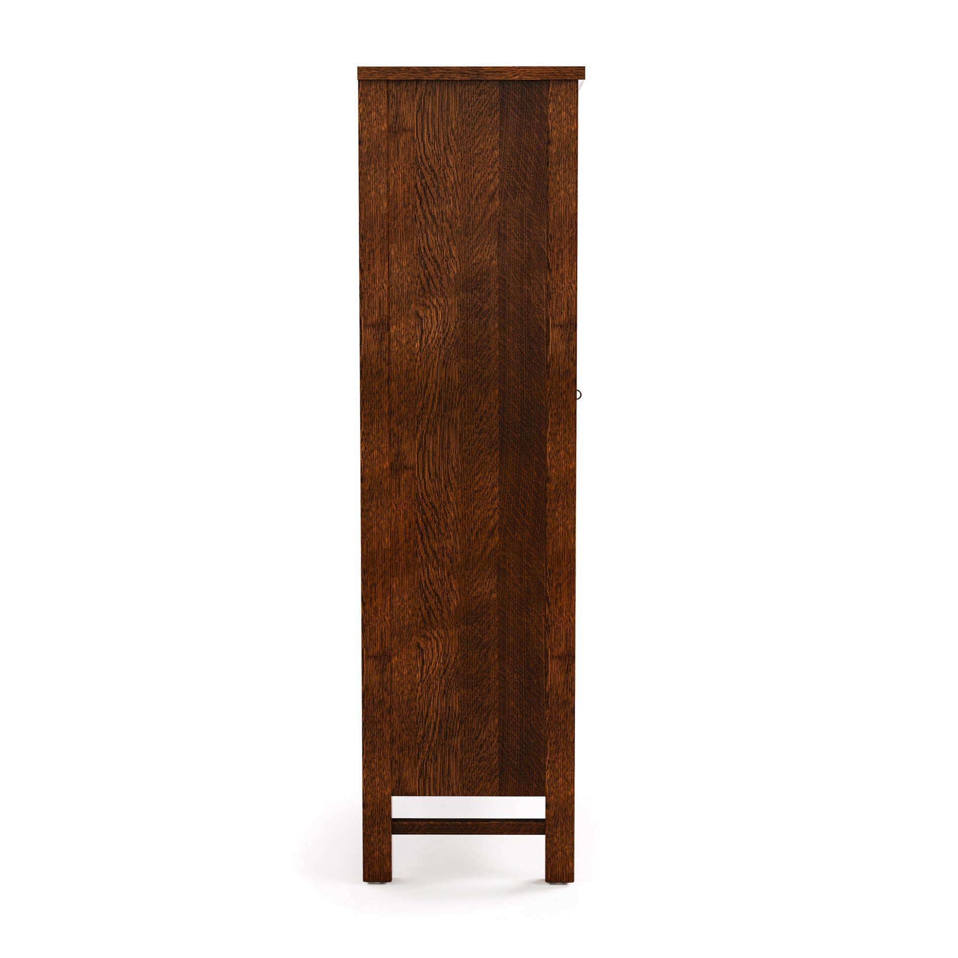 125th Anniversary LaSalle Stained Glass Bookcase - Stickley Furniture | Mattress