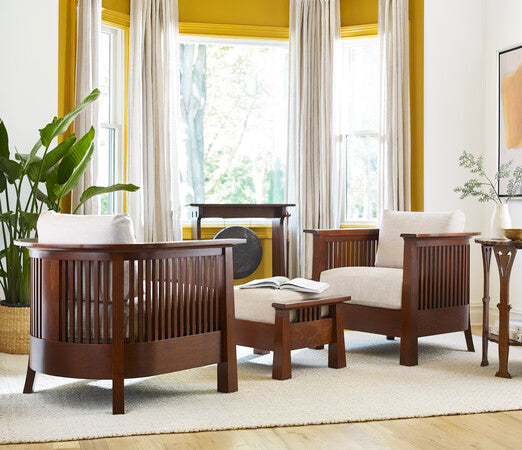 Park Slope Ottoman - Stickley Furniture | Mattress