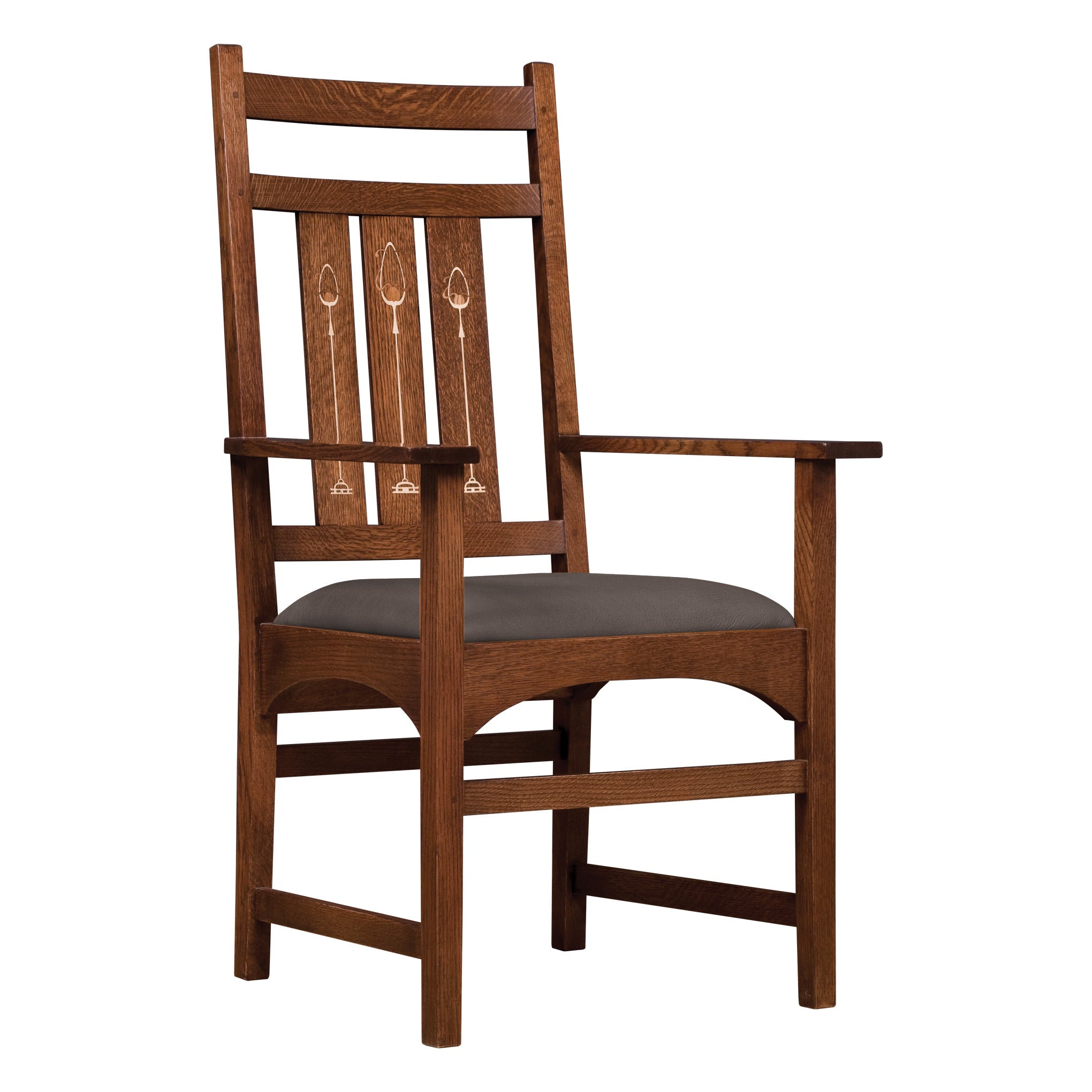 Harvey Ellis Rocker, with Inlay – Stickley