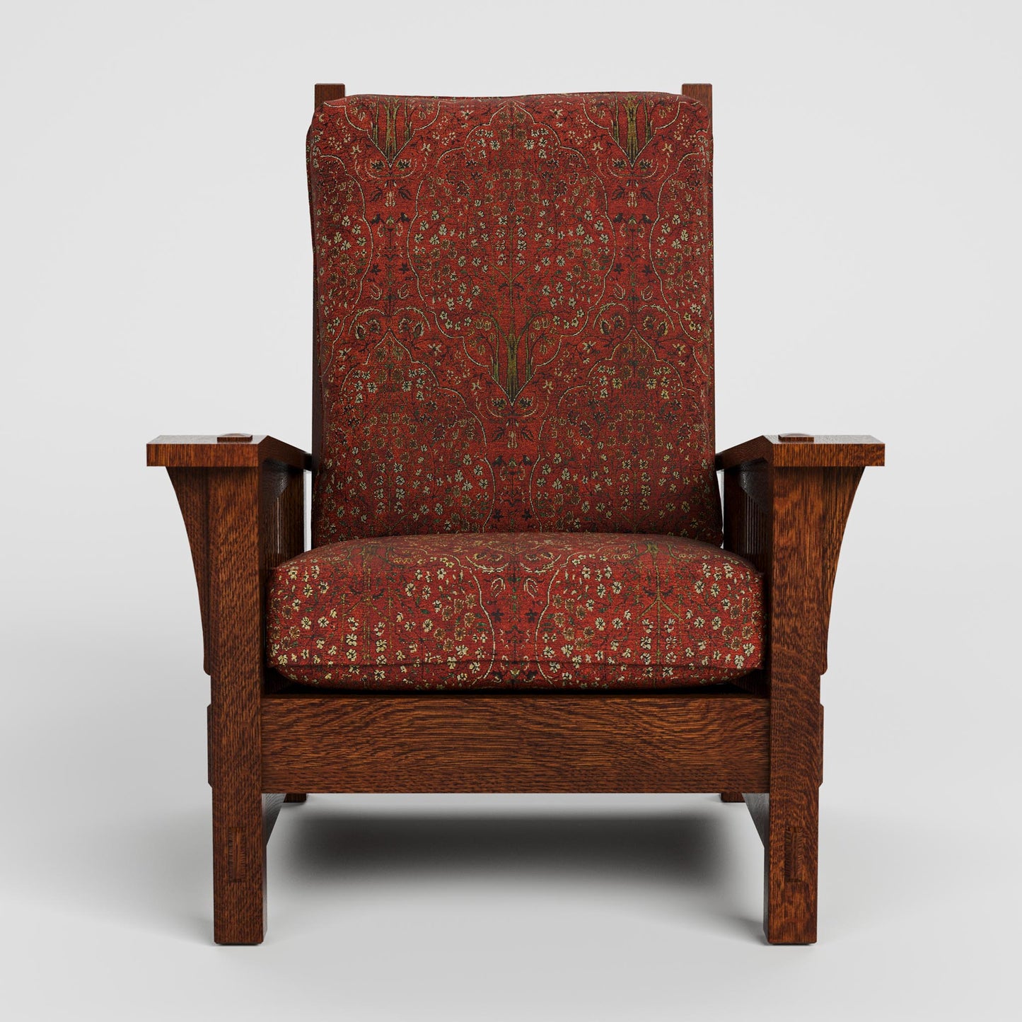 Spindle Morris Chair with Loose Cushion