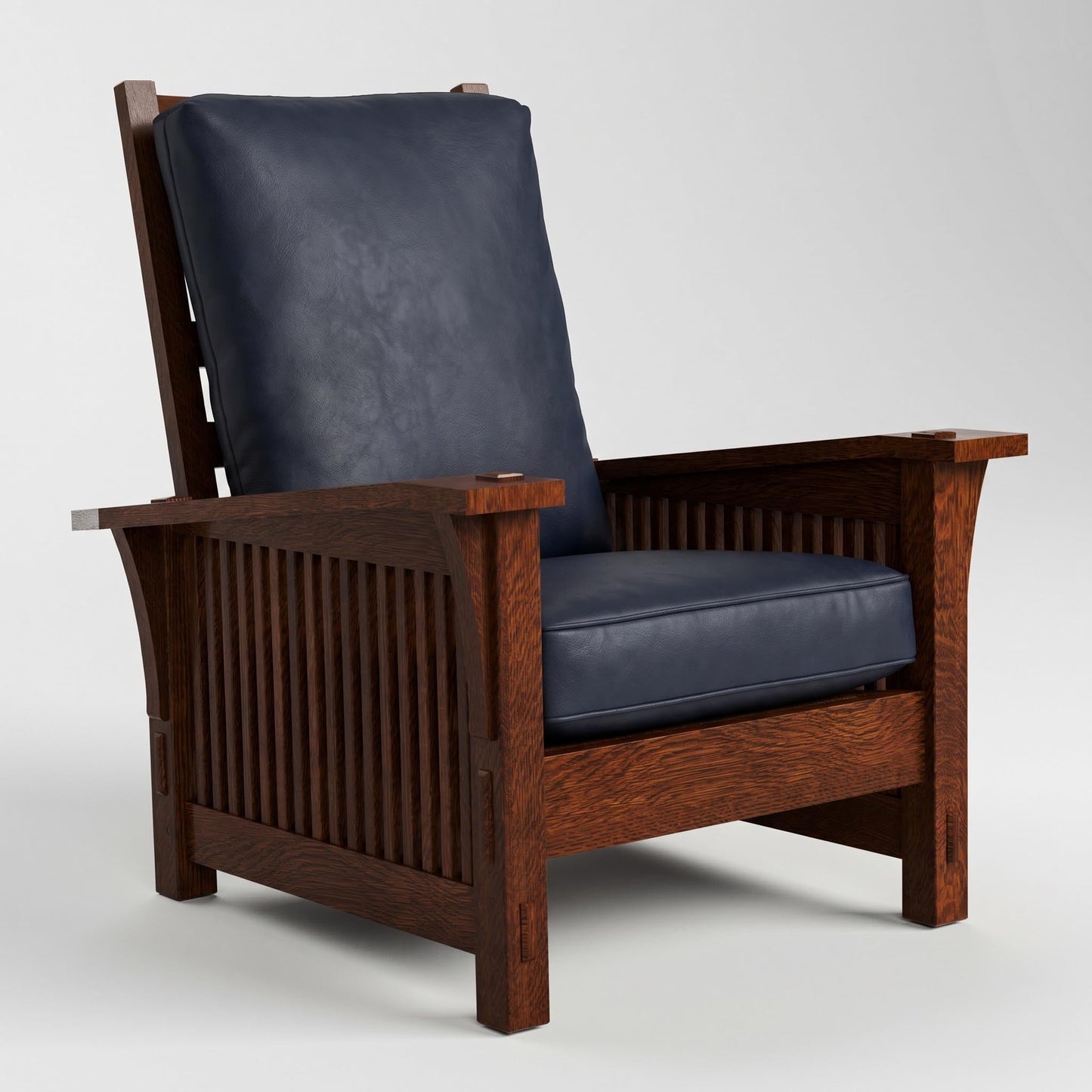 Spindle Morris Chair with Loose Cushion