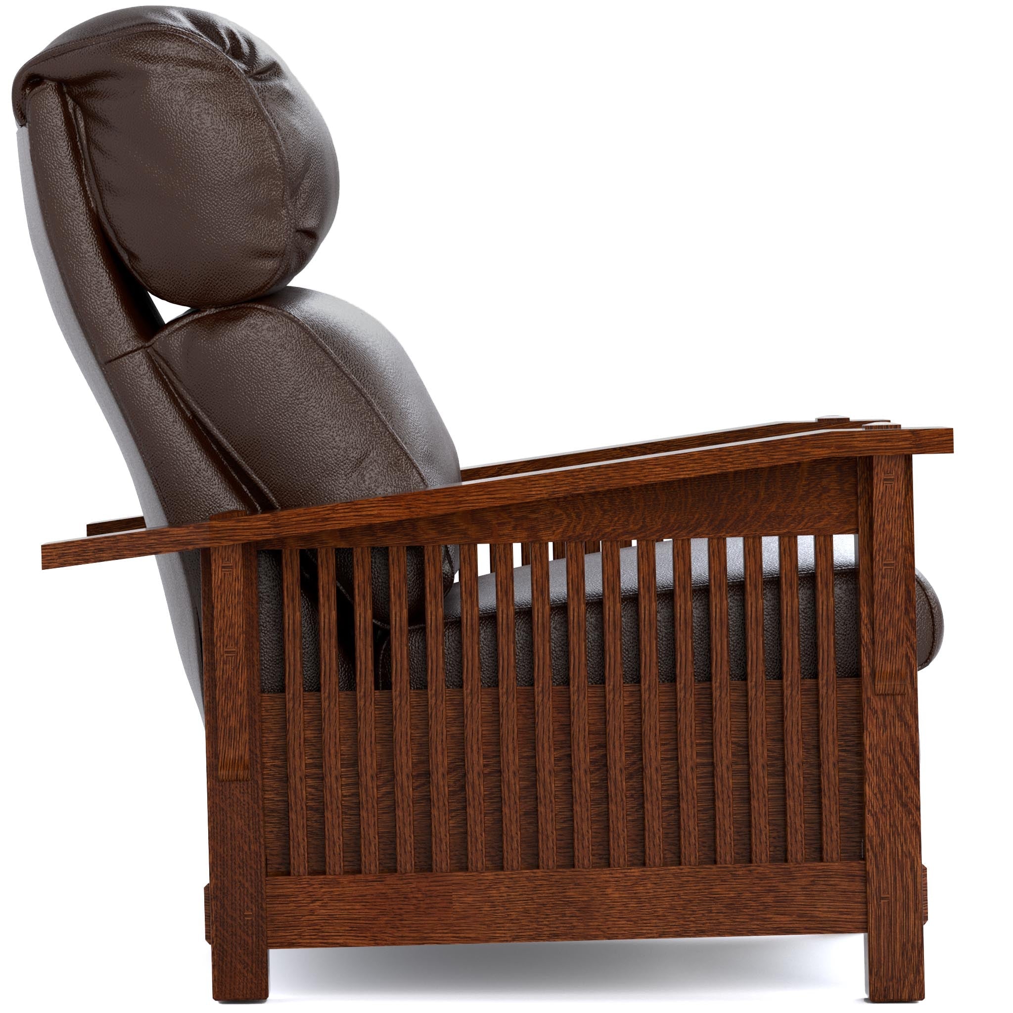 Bustle Back Spindle Morris Recliner – Stickley