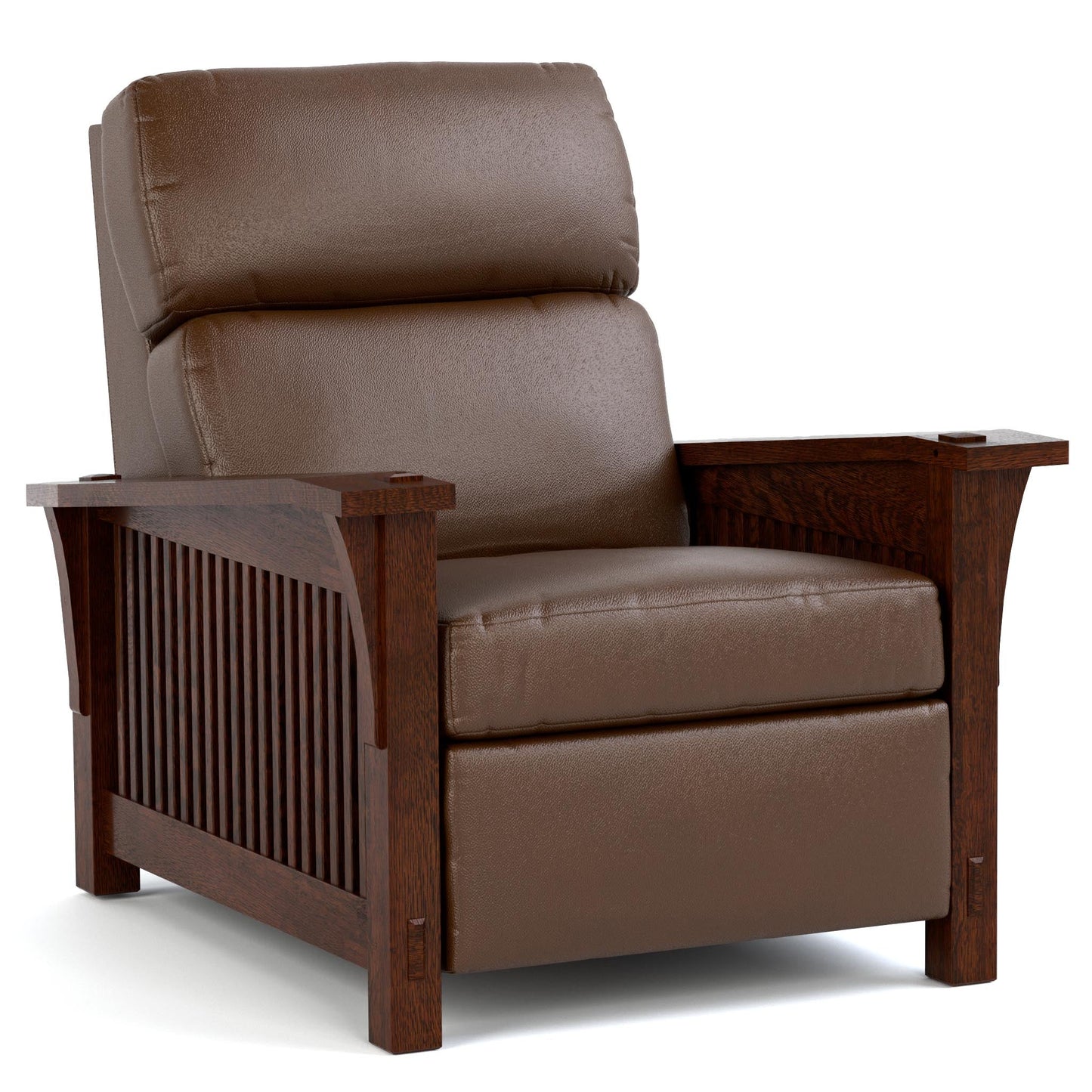 Spindle Morris Power Wall Recliner Colman Saddle Leather 031 - Centennial Finish