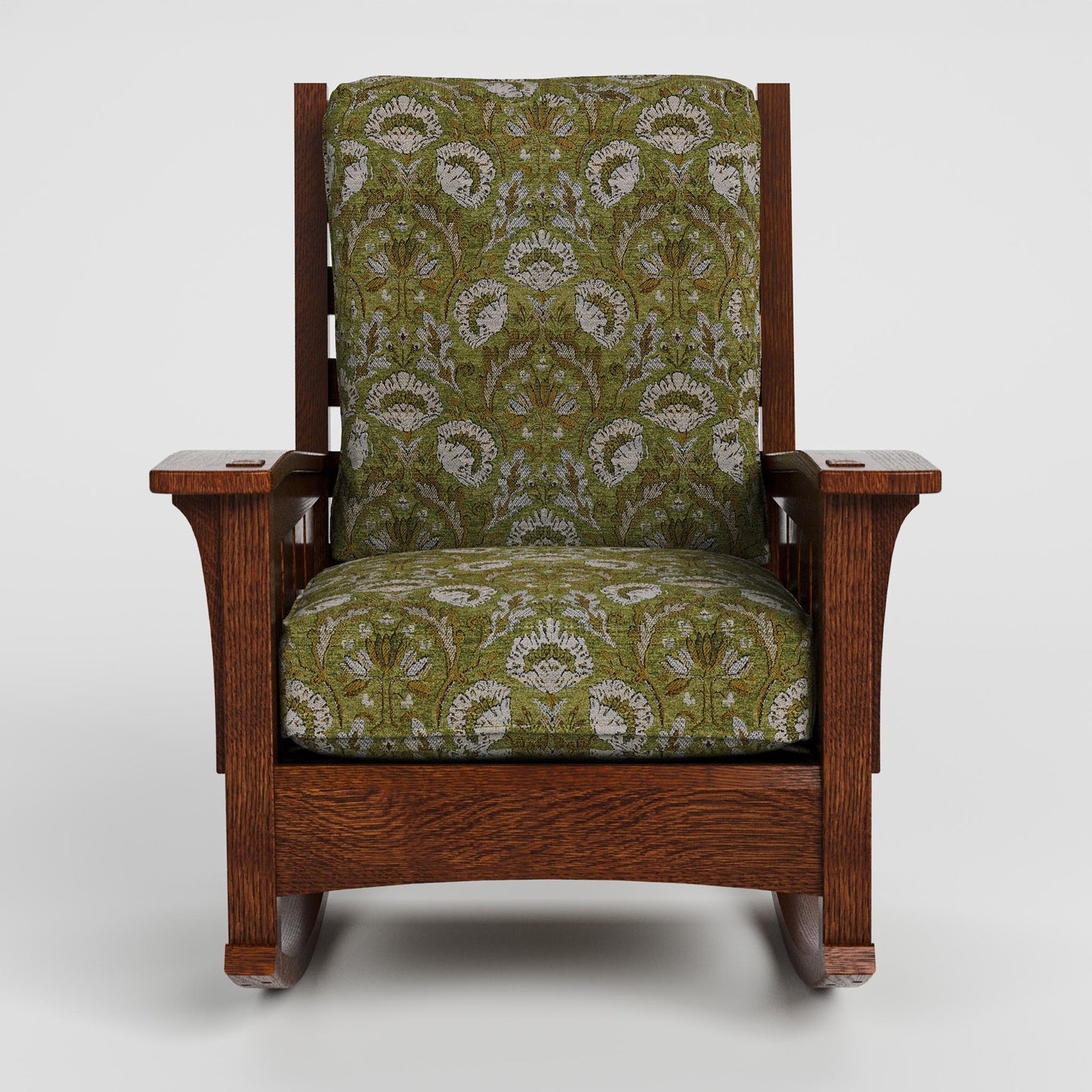 Bow Arm Rocker with Loose Cushion