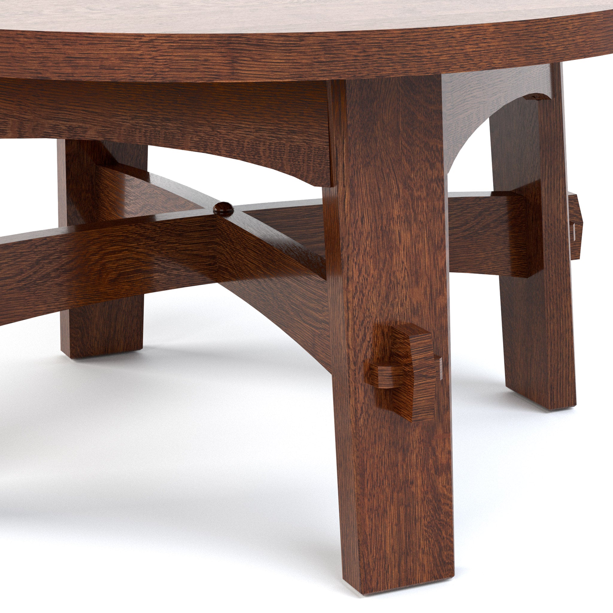 Quincy Swivel Chat Table – Stickley
