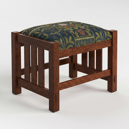 Slatted Footstool