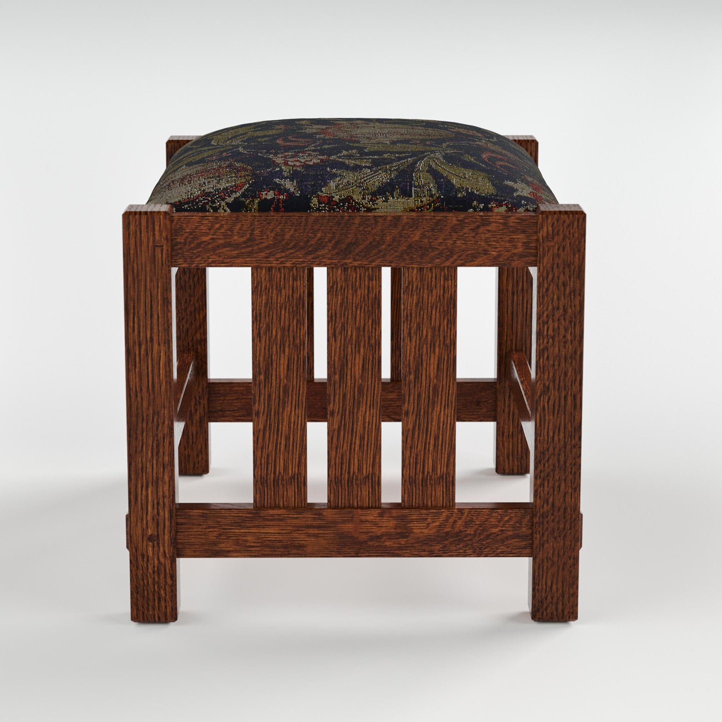 Slatted Footstool