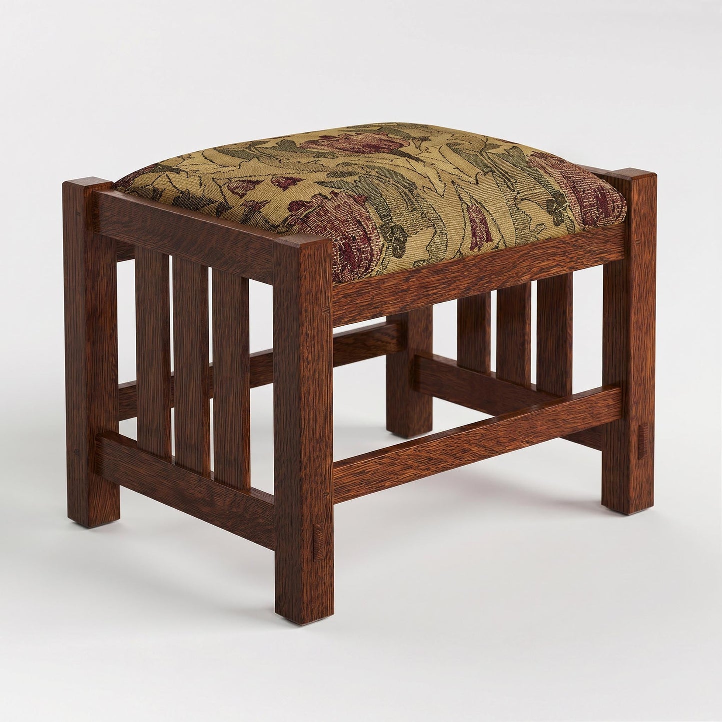 Slatted Footstool