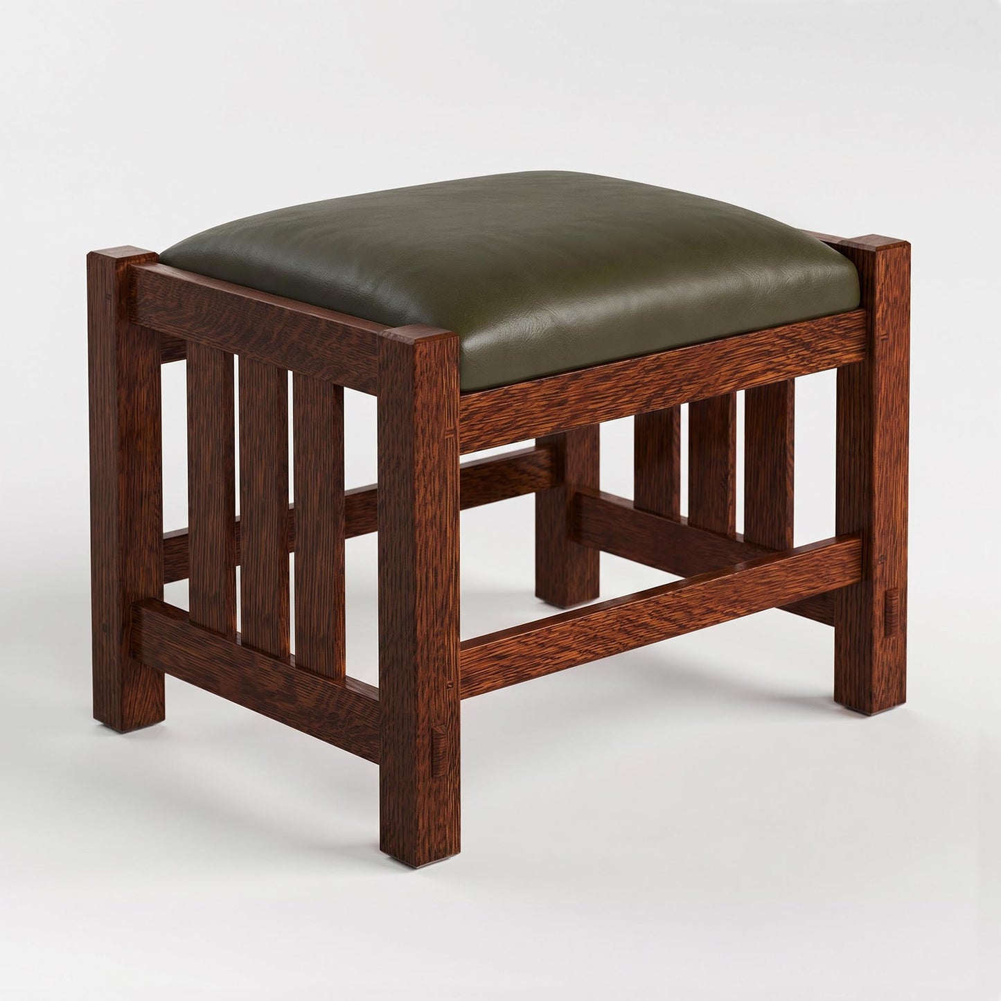 Slatted Footstool