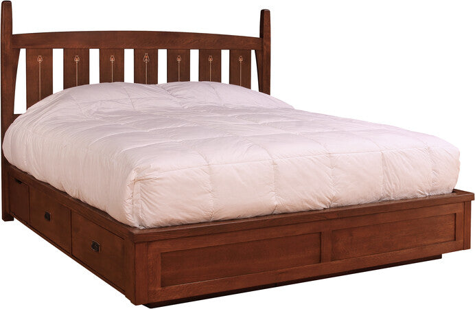 Harvey Ellis Bed - Stickley Furniture | Mattress