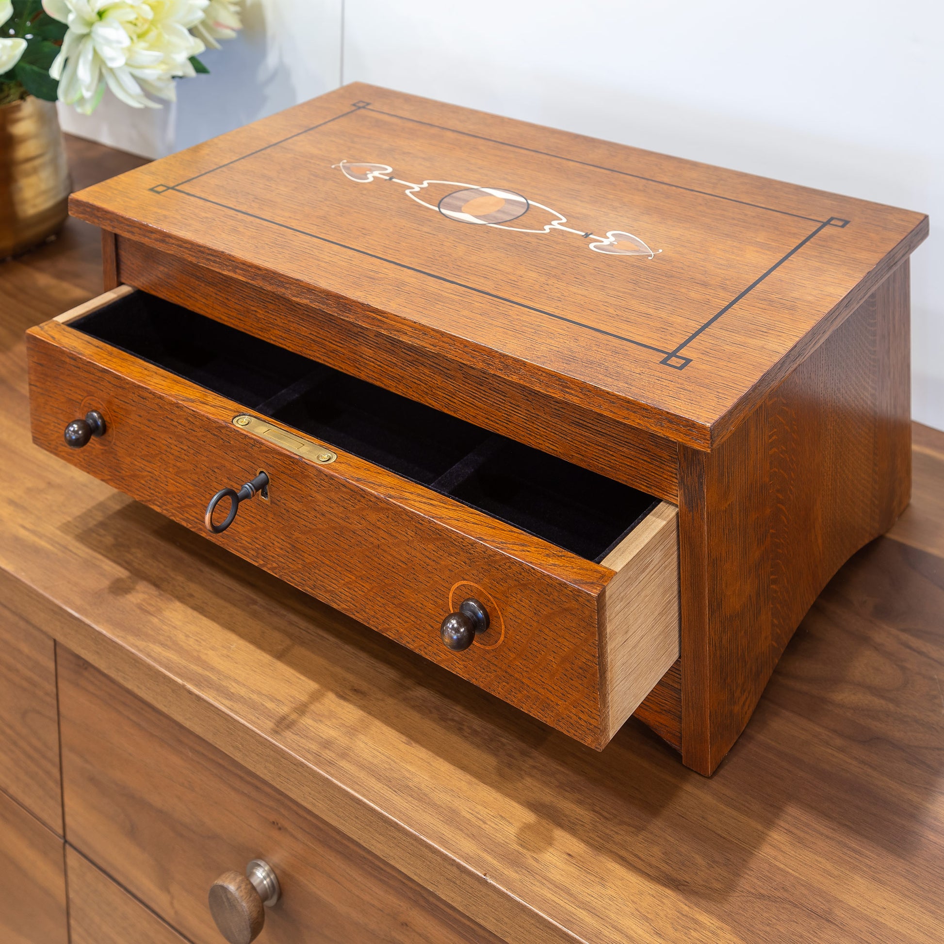 Harvey Ellis Wooden Jewelry Box Stickley Harvey Ellis Wooden Jewelry Box Stickley