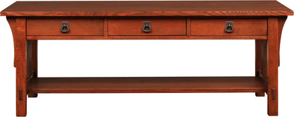 Three-Drawer Cocktail Table - Stickley Furniture | Mattress